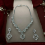 American Diamond Necklace Set