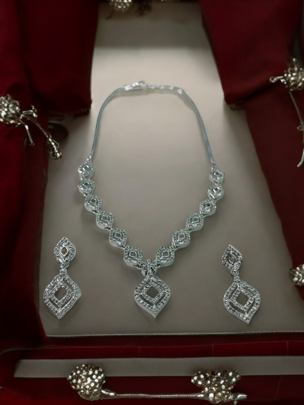 American Diamond Necklace Set