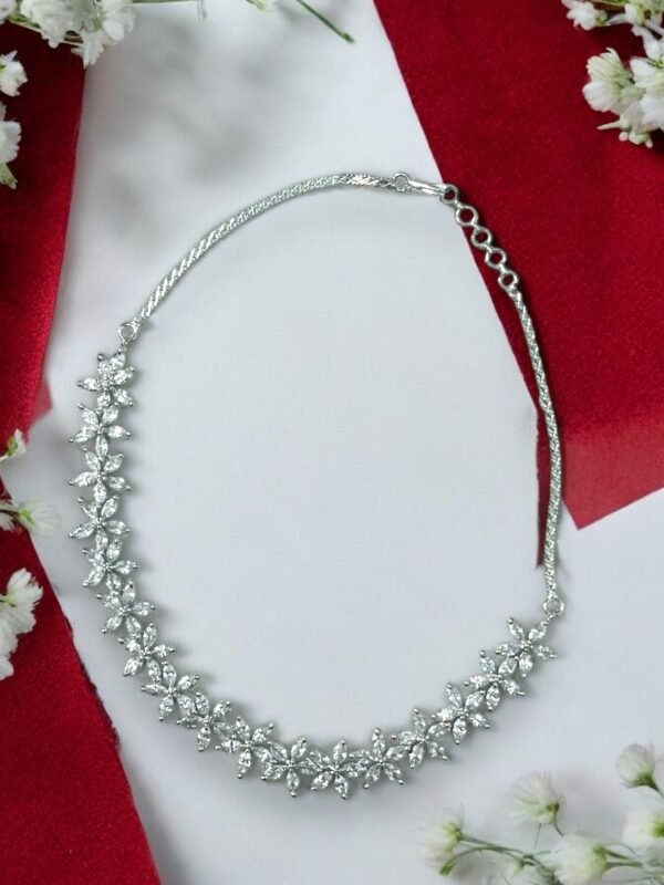 American Diamond Necklace Set