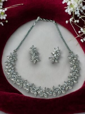 American Diamond Necklace Set