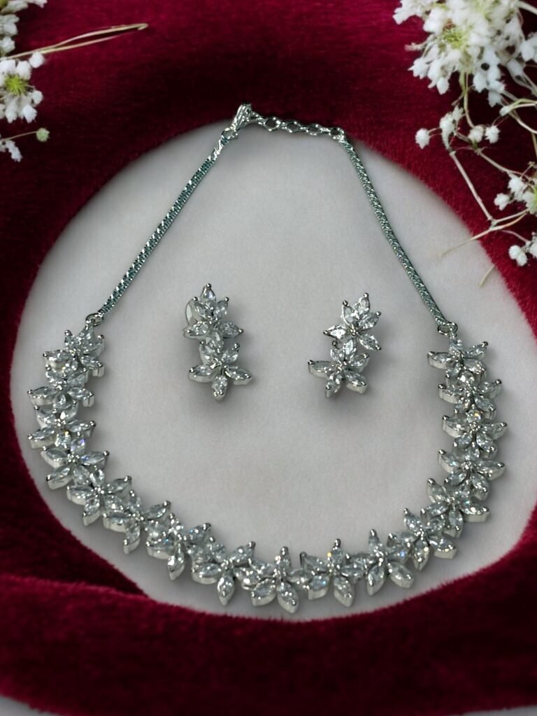 Sitara American Diamond Necklace Set