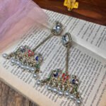 Crystal White Earrings